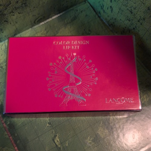 Lancome Color Design 3 Lipstick (Sheen) gift set 0.14oz Full Size #329 #367 #355 - Picture 2 of 9
