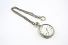 Omega Roman Numerals Pocket Watch Hand-Wind Requires Repairs