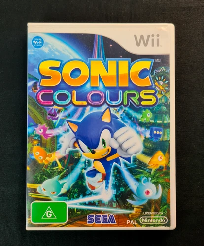 Sonic Colours PAL (Wii) ~ Complete / Very Good Condition!