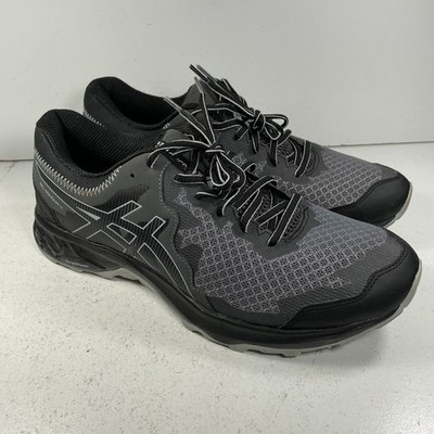 ASICS GEL SONOMA 4 Mens Size 10 1011A177-002 BLACK/STONE GRAY