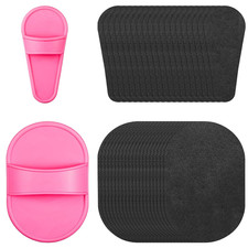 Chengu 62 Piece Crystal Legs and Facial Hair Removal Kit for Women- 2 Sizes Smoo