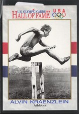 1991 Impel U.S. Olympic Hall of Fame #28 Alvin Kraenzlein