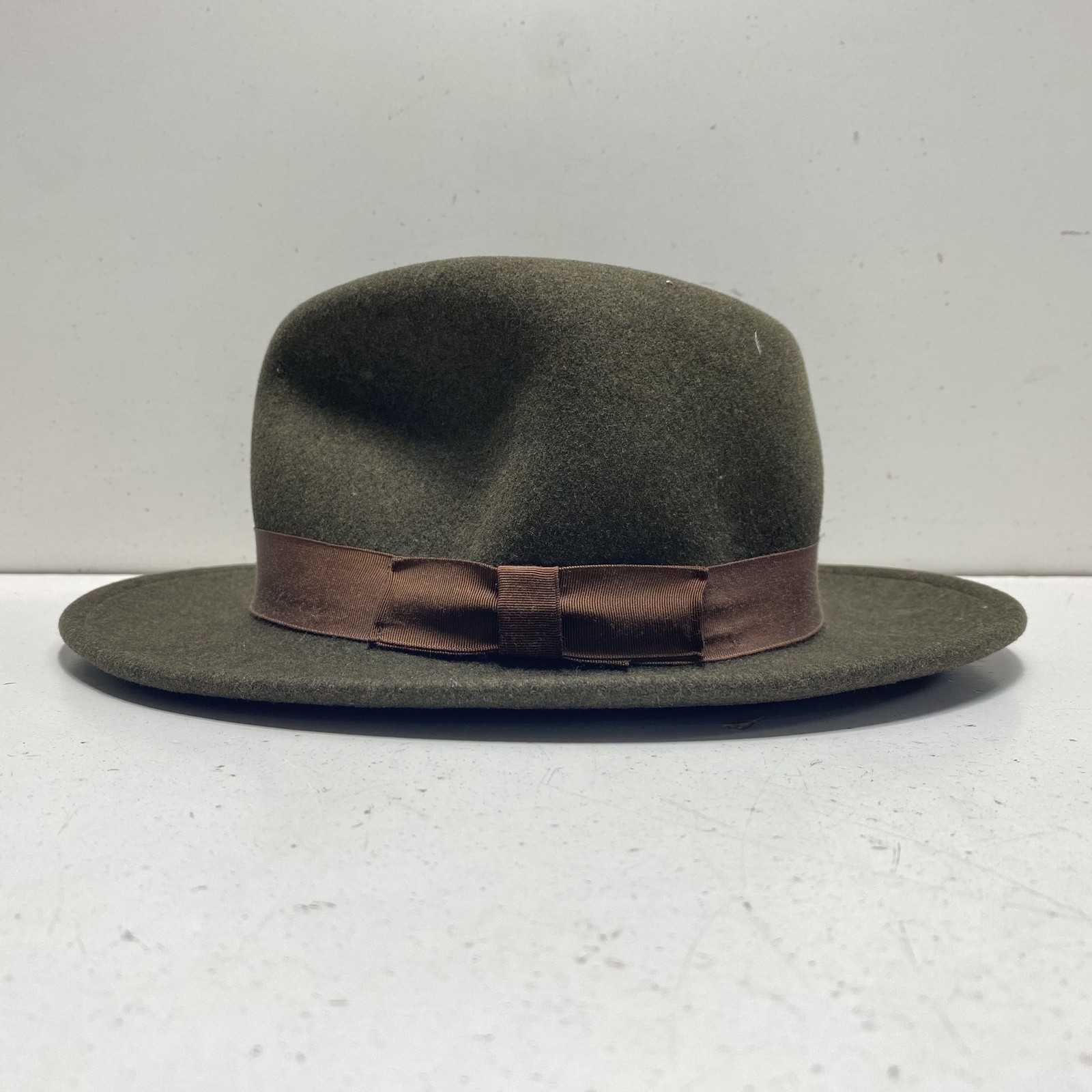 Pendleton Green Wool Fedora Hat Size Small - image 3