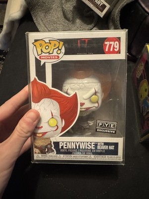 IT Chapter Two Pennywise With Beaver Hat Funko Pop #779 FYE Exclusive New!