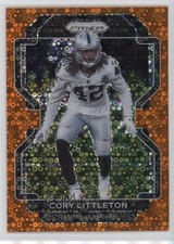 2021 Panini Prizm Orange Disco Prizm Cory Littleton #183 11ur