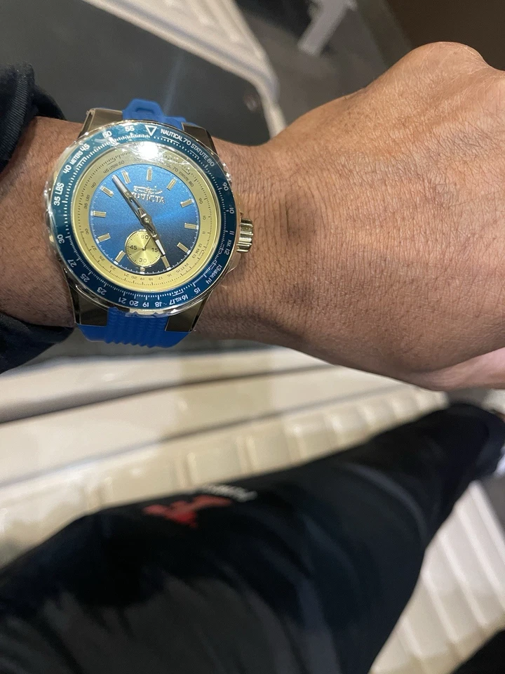 RELOJ INVICTA HOMBRE 52MM CRONÓGRAFO CAJA ACERO INOXIDABLE Foto 3 de 3