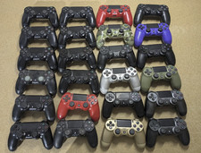 Zestaw 24 kontrolerów PS4 - różne wydania - na części
