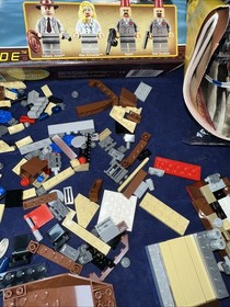 LEGO Indiana Jones: Venice Canal Chase (7197) Incomplete? W/Box Manual Minifigs