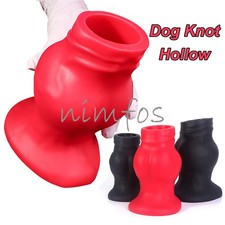 Soft Silicone Hollow Anal Plug 85-105mm for Women Men Fisting Speculum Buttplug
