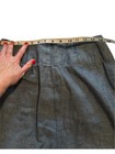 NWT PAUL FRANK INDUSTRIES Denim Wrap Skirt w/ Industries Logo Deadstock Sz 3 / 4 — photo 8