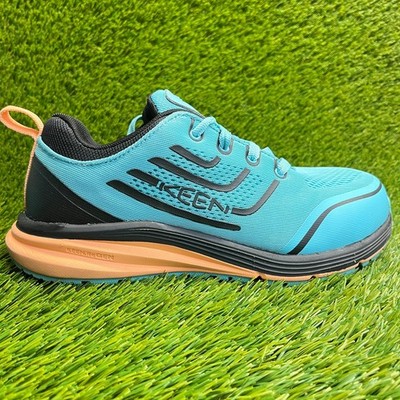 Keen Utility Minneapolis Womens Size 8 Blue Composite Toe Safety Work Shoes
