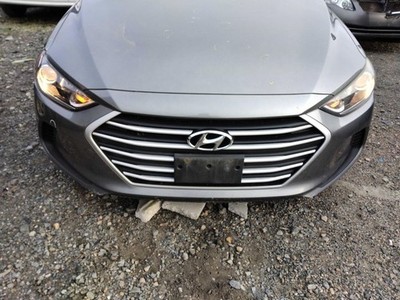Grille Sedan Center Painted Surround Silver Korea Built Fits 18 ELANTRA 2889376