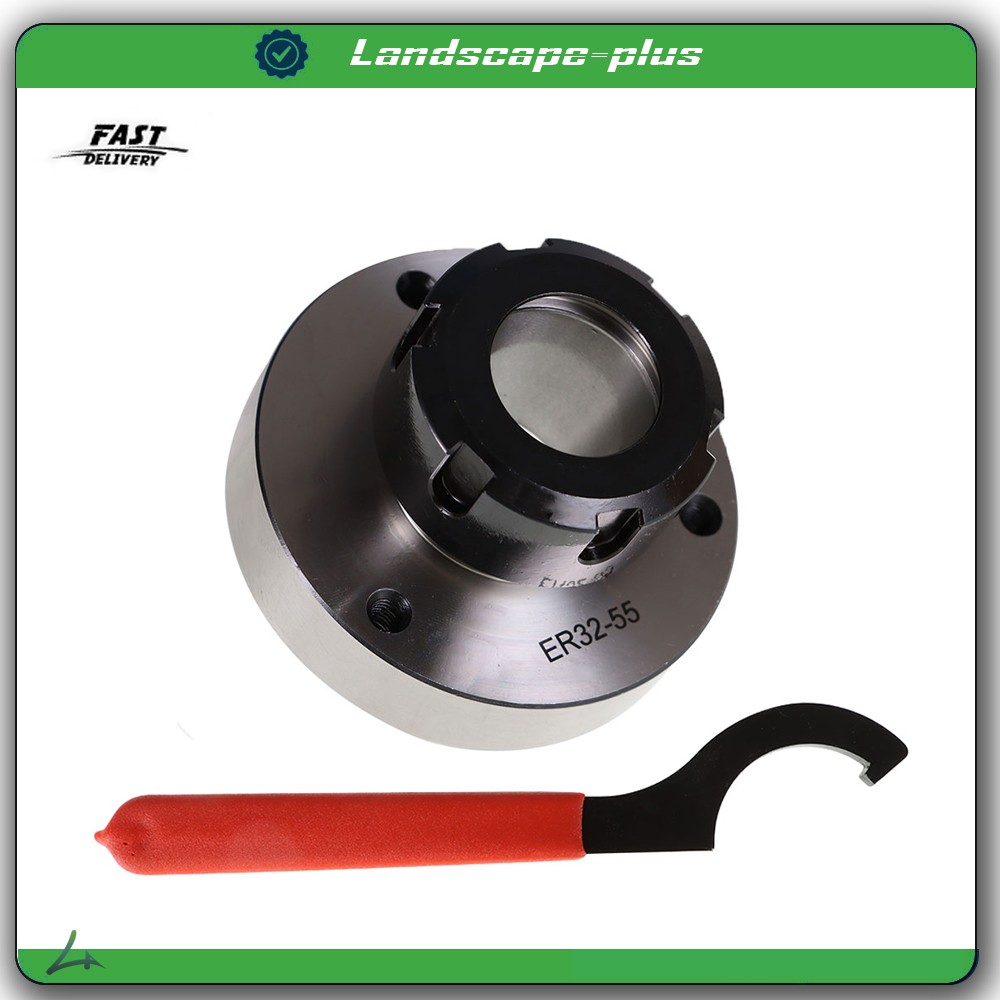 ER-32 Collet Chuck 80mm Diameter Bearing Steel Compact Milling Lathe