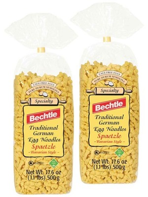 Bechtle Bavarian Style Spaetzle Traditional German Egg Noodles, 17.6 Ounce (2 Ba