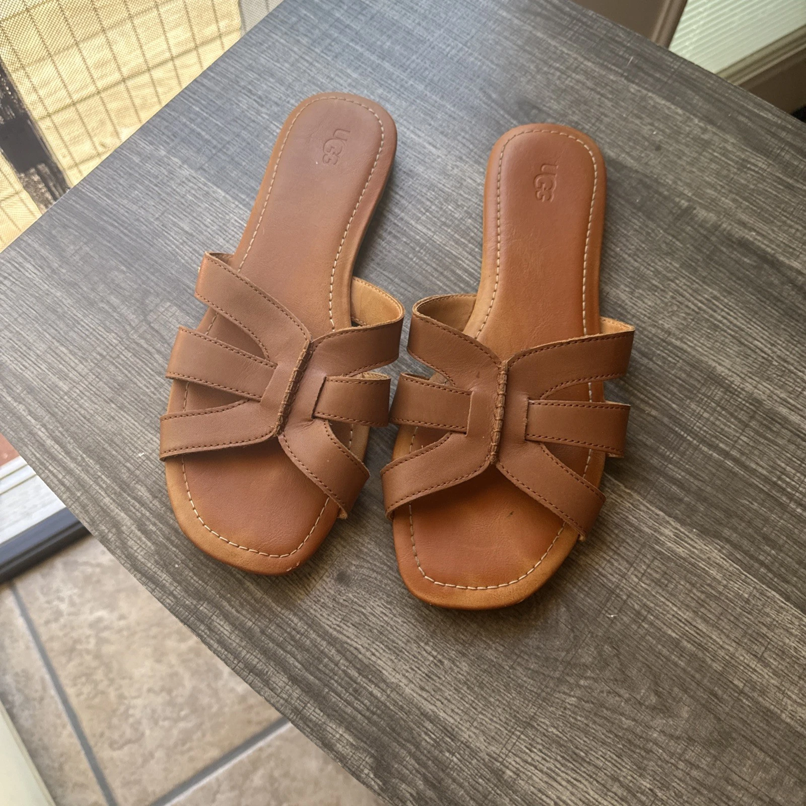 Sandali UGG Teague marroni taglia 11
