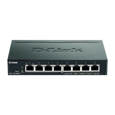 D-Link DGS-1100-08PV2/E DGS-1100-08PV2/E Netzwerk Switch RJ45 8 Port 16 GBit/s
