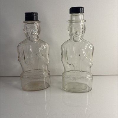 Vintage 1950 s Abraham Lincoln Bank Bottle, Lincoln Foods Lawrence Mass
