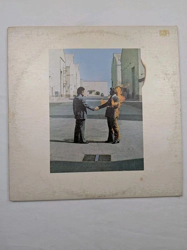 Pink Floyd - Wish You Were Here 1975 LP Vinyl Record 12" Good Classic Album Rock