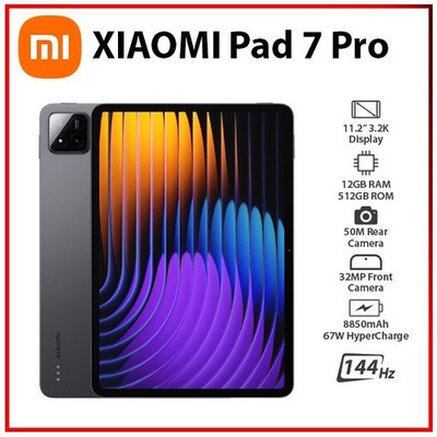 Xiaomi Pad 7 Pro Wi-Fi 12GB+512GB GREY Octa Core Global Ver. Android PC Tablet
