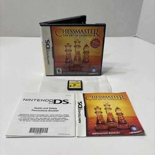 Chessmaster: The Art of Learning (Nintendo DS) CIB Complete w/ Manual - Tested