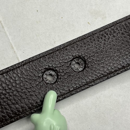 Zep-Pro Full Grain Leather Brown Croc Embossed Belt Size 42 NWT Western READ - Afbeelding 4 van 6