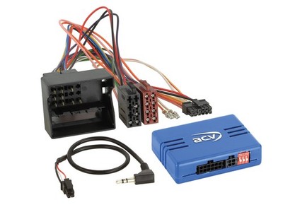 ACV CAN-Bus- Lenkradadapter für Citroen Fiat Peugeot Blaupunkt Pioneer 42-1041-3