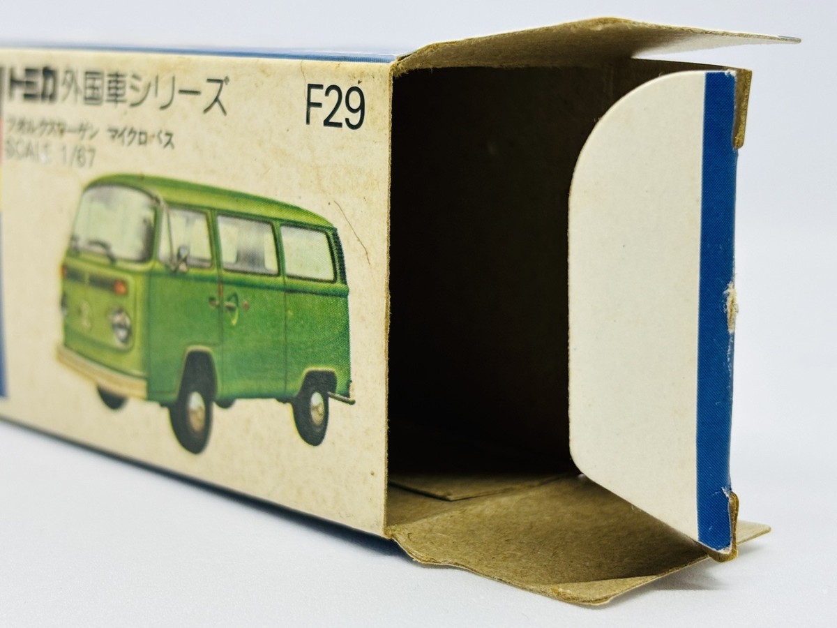 Tomica Tomy F29-1-1 Volkswagen Microbus - Made In Japan | eBay