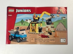 LEGO Juniors: Construction 100% COMPLETE PIECES /w MANUALS (10667)
