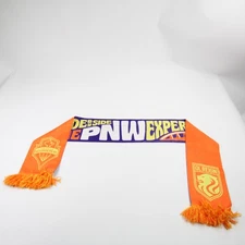 Seattle Sounders FC Ruffneck Scarf Scarf Unisex Orange/Purple Used
