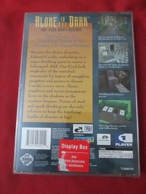 Alone in the Dark: One-Eyed Jack's Revenge (Sega Saturn, 1996) CIB Tested