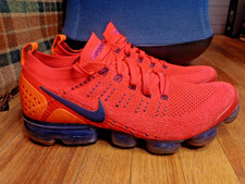 Nike Air VaporMax Flyknit 2 Red Orbit Sz 11.5...