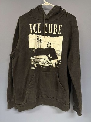 Ice Cube Black Graphic Pullover Hoodie Sweatshirt Size L 2023 Merch Traffic
