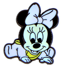 Minnie Mouse Baby Collection Pink Individual Disney Park Trading Pin ~ Brand New