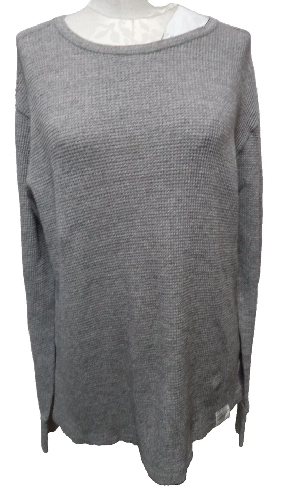 Polo Ralph Lauren Camisa Térmica Punto Top100% Algodón Hombres Gris Talla X Grande XL Foto 2 de 4