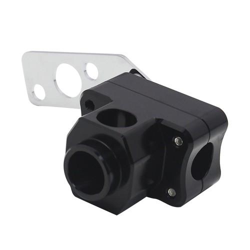 For Honda Ruckus Zoomer NPS50 Handlebar Riser Stand Clamp Aluminum Black 2003-12 - Picture 10 of 14