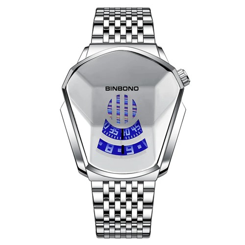 Binbond Top Luxus Marke Trend Coole Herren Armbanduhr Edelstahl Technologie - Bild 13 von 18