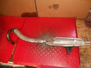 1970 Honda Cl90k Exhaust Pipe Muffler 3062 Ebay