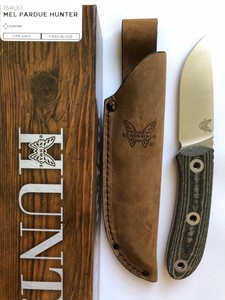 Benchmade-15400-Mel-Pardue-Hunter-Fixed-Satin-Blade-Hunting-Knife-Micarta-Handle
