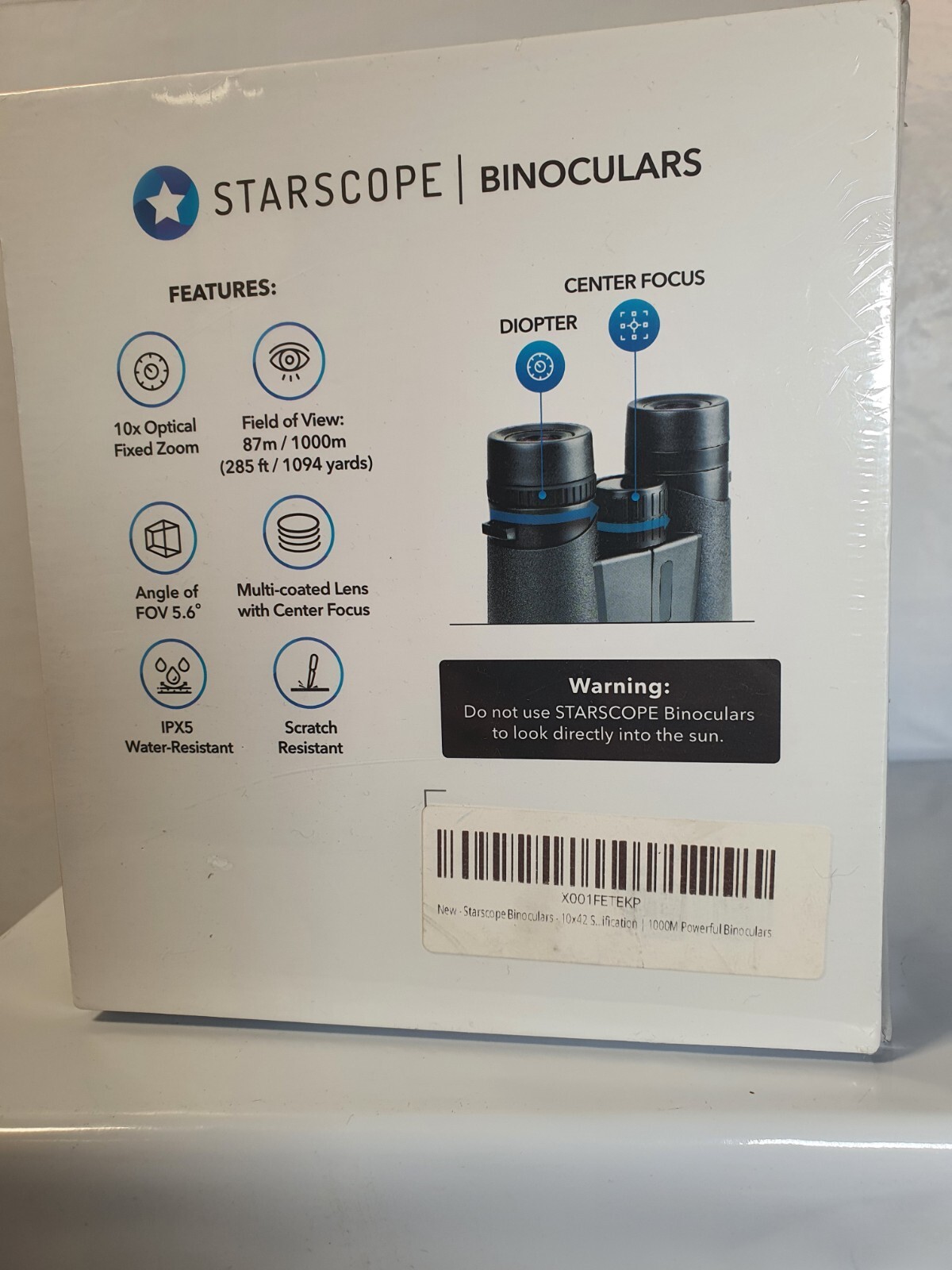 Starscope Zoom Binoculars 10 x 42 eBay