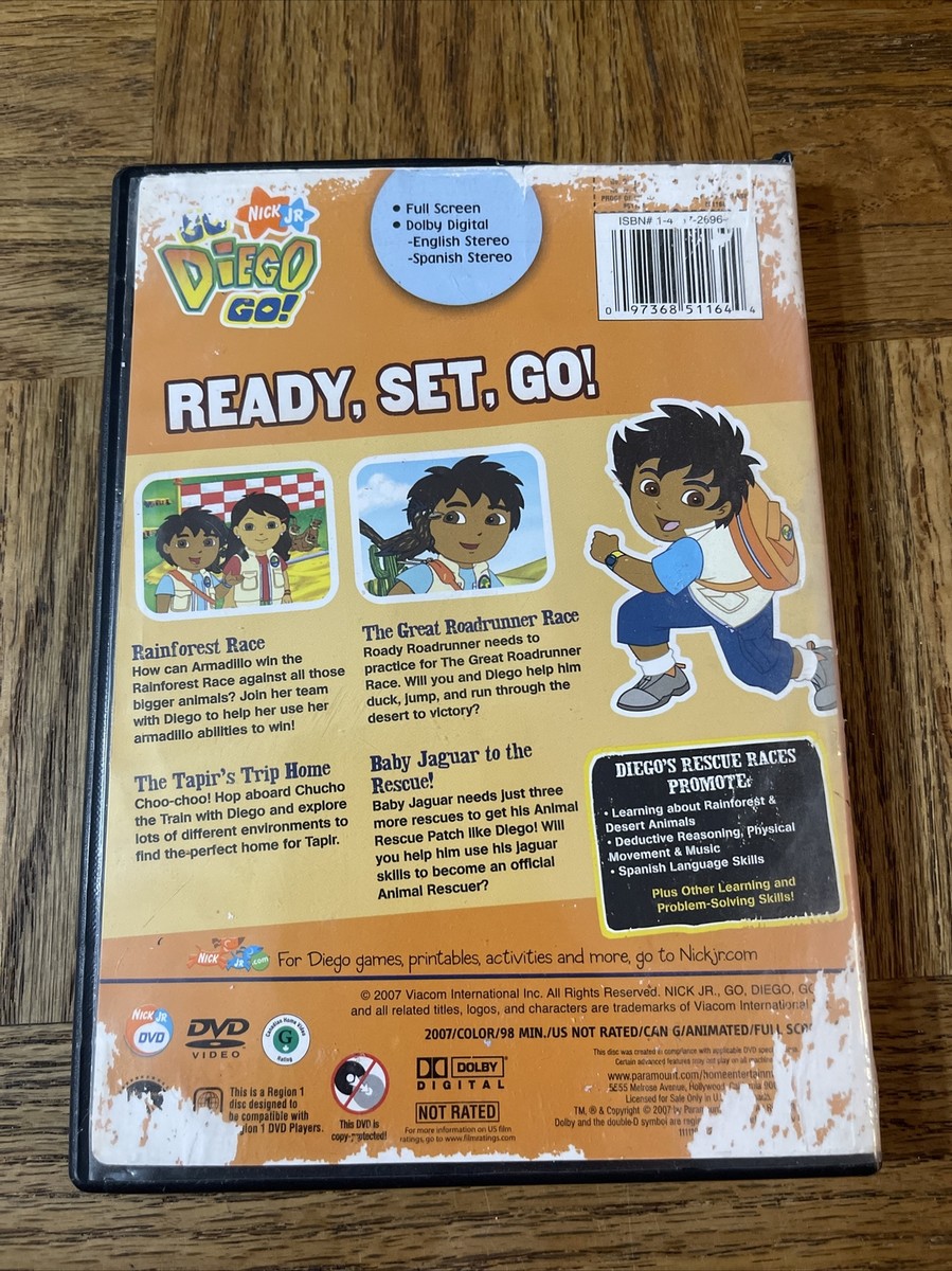 Go Diego Go Ready Set Go DVD 97368511644| eBay