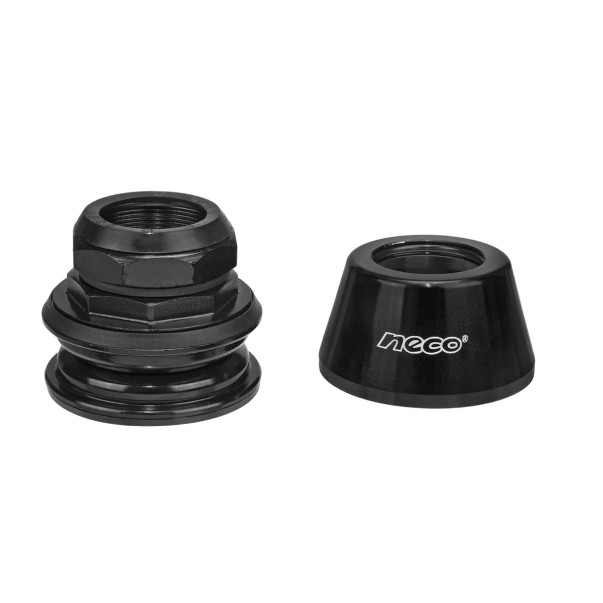 Jeu direction externe fileté BSC 1 noir acier Stronglight A9 - Maxi pièces vélo