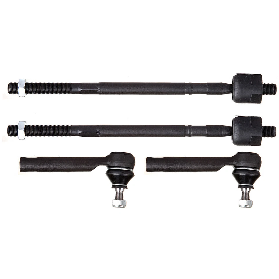 4Pcs New Inner Outer Tie Rod Ends Part For 98-2006 Subaru Legacy Outback Legacy Foto 2 de 4