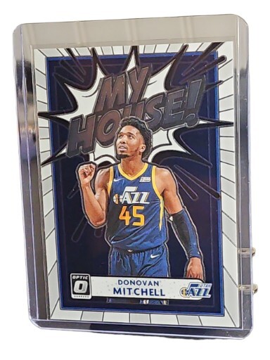 Donovan Mitchell 2020 Panini Optic My House #10 Jazz