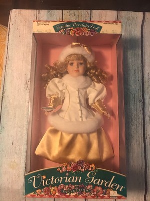 victorian garden porcelain doll