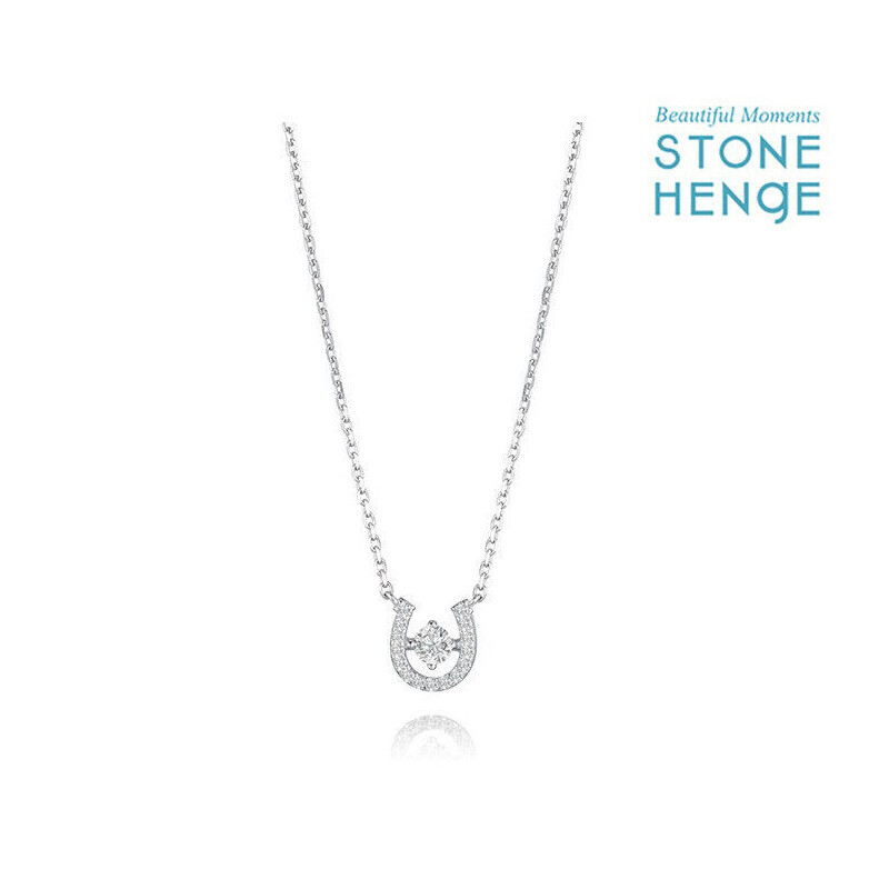 STONE HENGE Lucky U Silver925 Necklace K1423 Womens Gift K