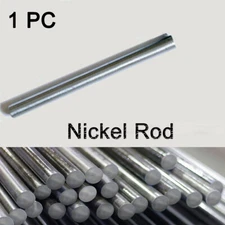 Pure Nickel Ni Alloy 99.9% Round Bar Rod For Electroplating Anode Size 6x100mm
