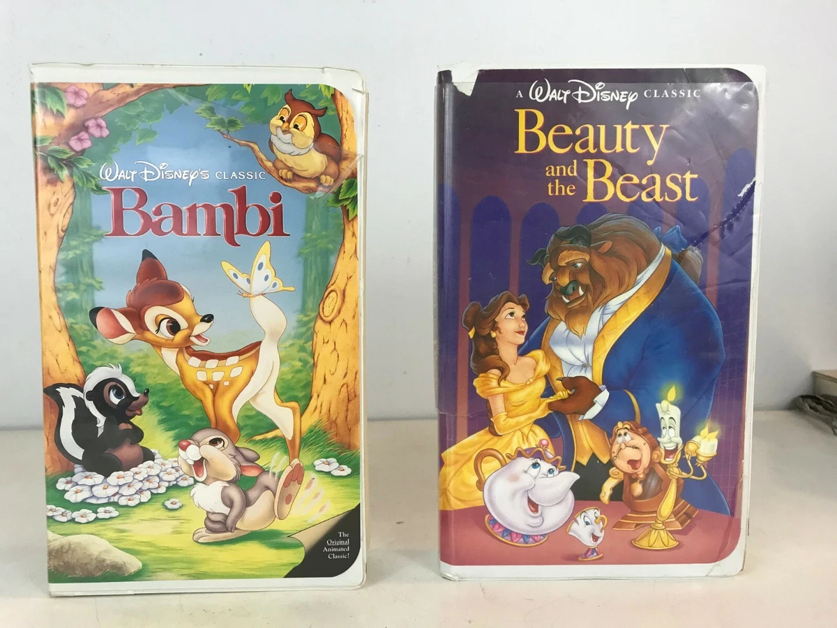 Beauty And The Beast Walt Disney Classic Movie Black, 49 OFF
