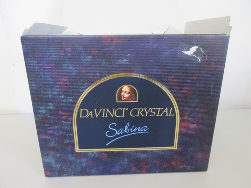 Da Vinci Crystal Wine Glasses Set of 4 Fine Blown Stemware 22.5cm Tall - Picture 8 of 12