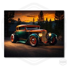 Custom American Hot Rod 1 Jigsaw Puzzle