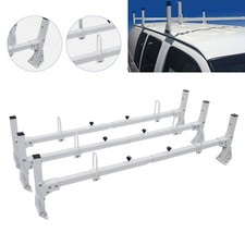 3 Bar Ladder Cargo Roof Racks Steel 500ib Fits Ford Econoline Van 1992 93-15 3 Bar Ladder Cargo Roof Racks Steel 500ib Fits Ford Econoline Van 1992 93-15